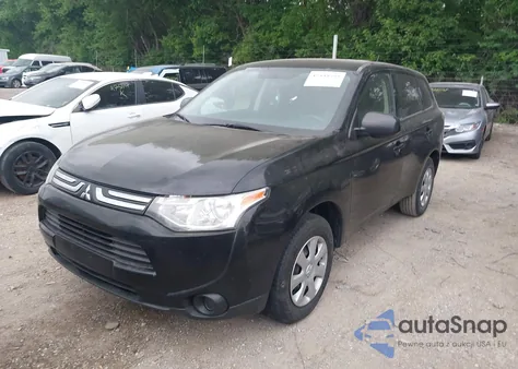 2014 Mitsubishi Outlander Es из США, поврежденный, VIN JA4AD2A35EZ019847